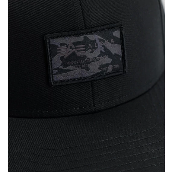 Crew Camo Cap - black