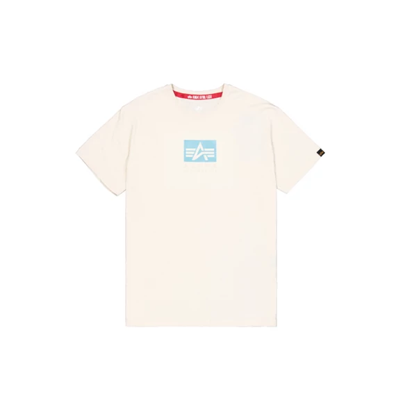 Satin Logo T - vintage white