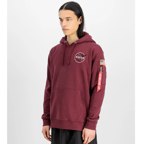 Space Shuttle SMU Hoodie - burgundy