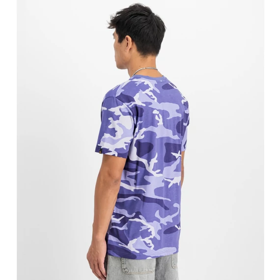 Basic T Camo PP - night purple camo