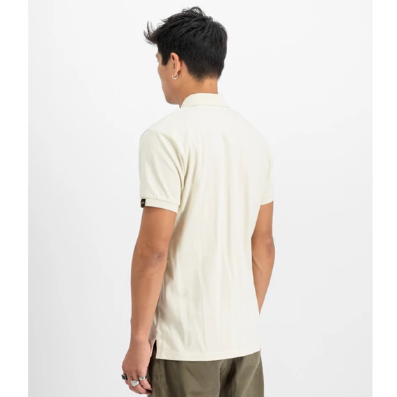 Basic Polo SL - vintage white