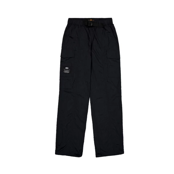 Nylon Cargo Pants - black
