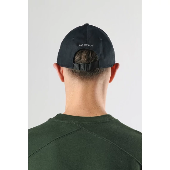 Cotton Logo Cap - Jet Black