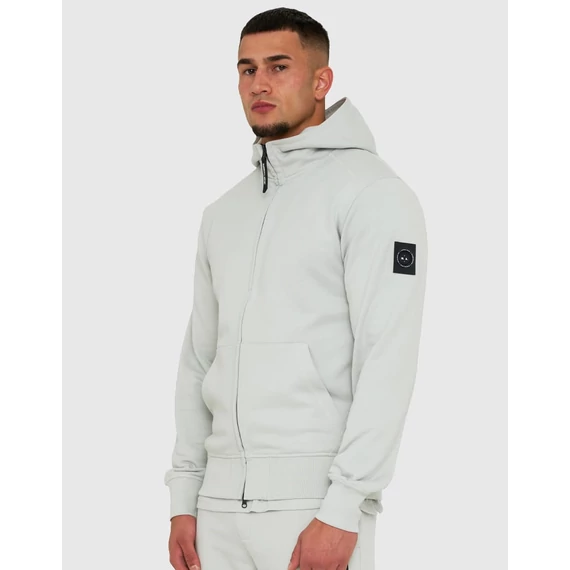 Siren Full Zip Hoodie - Dove Grey