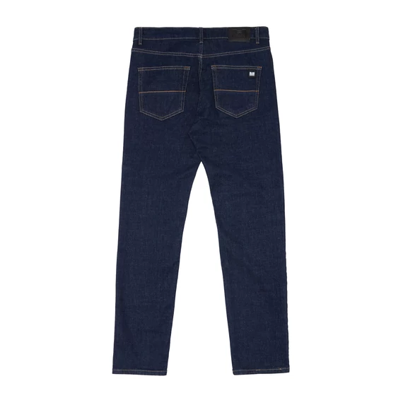 Tapered Denim Jeans - dark rinsed