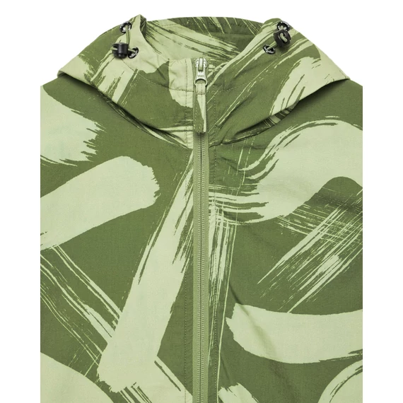 Technician Camo Cotton Jacket - sapling green
