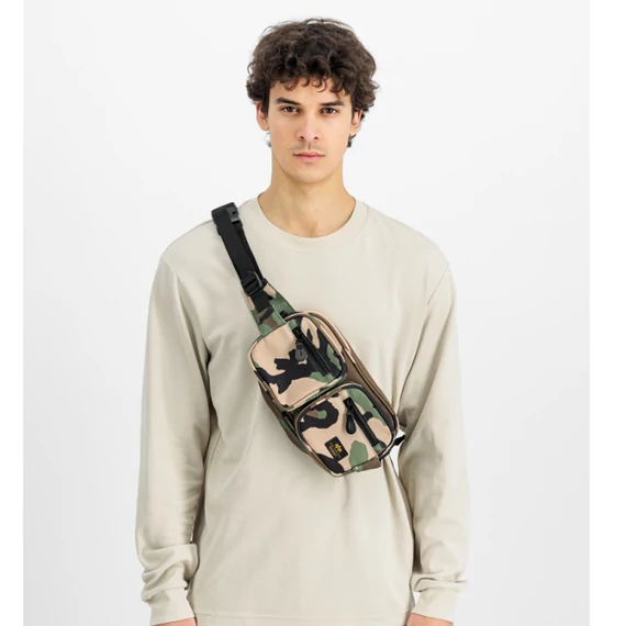 Label Waist Bag - wdl camo 65