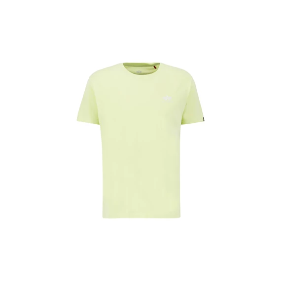Backprint T - arctic lime
