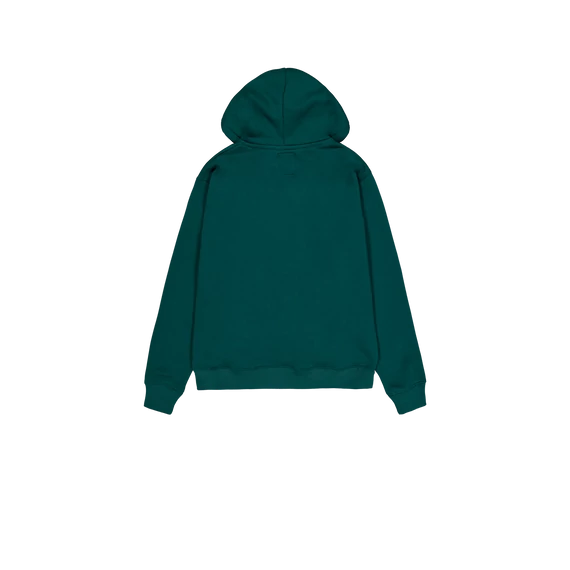 Basic Zip Hoody SL - force green