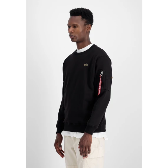 3D Small Logo Sweater - black