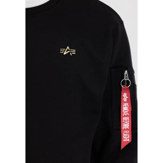 3D Small Logo Sweater - black