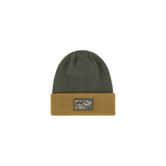 crew-c-label-beanie-dark-olive