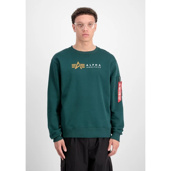alpha-label-sweater-force green