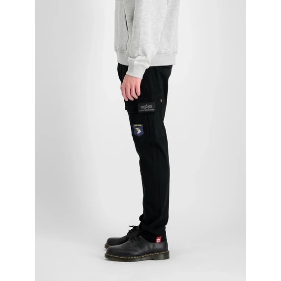 Petrol Patch Pant - black