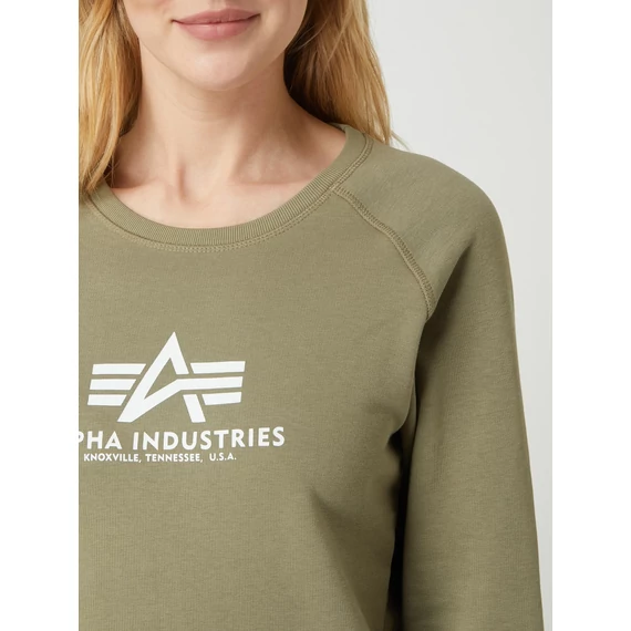 New Basic Sweater Wmn - olive