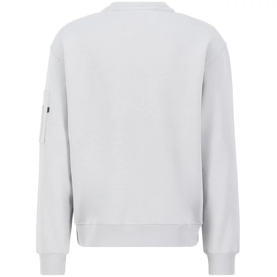 Alpha Logo Edge Crewneck - pastel grey