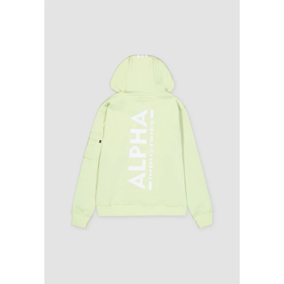 Back Print Hoodie - arctic lime