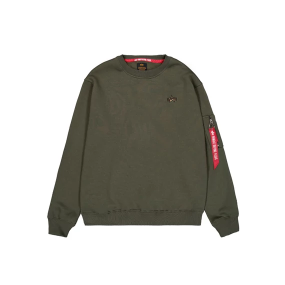 alpha-3d-small-logo-sweater-dark-olive 
