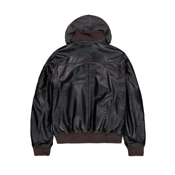 MA-1 D-Tec Leather - vintage brown