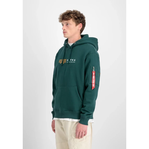 Alpha Label Hoodie - force green