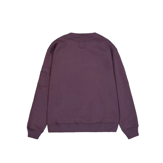 3D Small Logo Sweater - plum