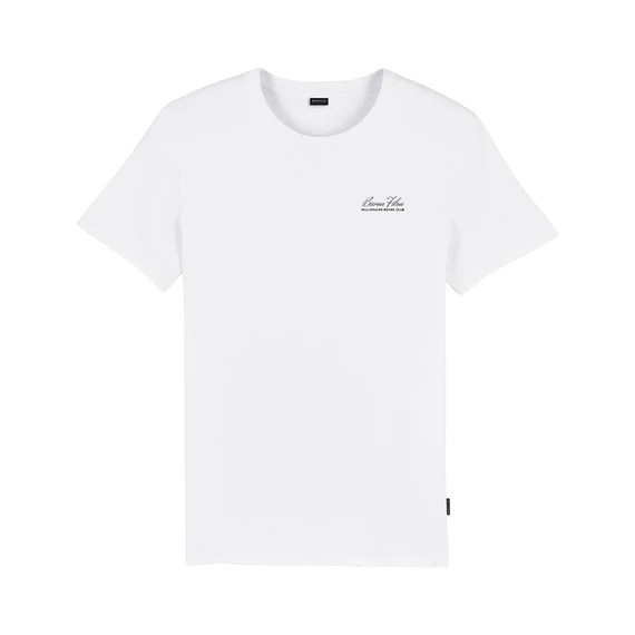 FW24 Organic T-Shirt Poster Backprint, Filou XCII. - White