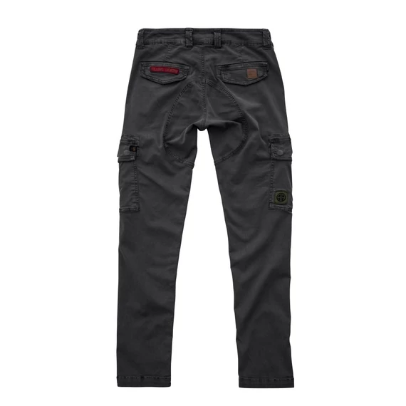 Petrol Patch Pant - greyblack