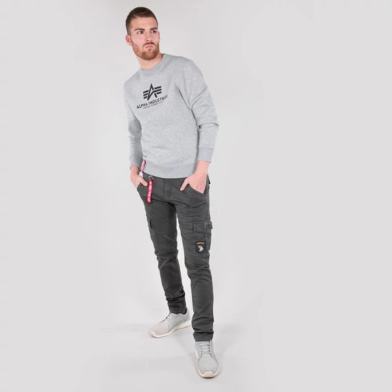 Petrol Patch Pant - greyblack