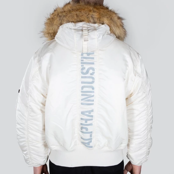 45P Hooded Custom - jet stream white