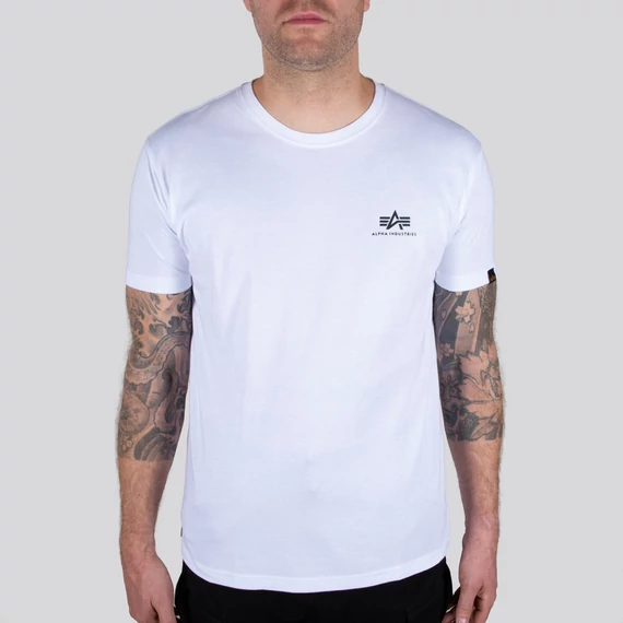 Backprint T Camo Print - white/black camo