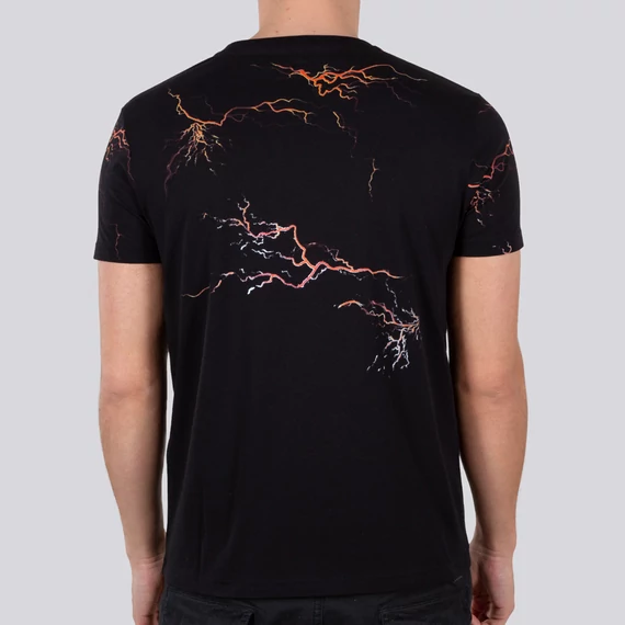 Lightning AOP T - black/orange