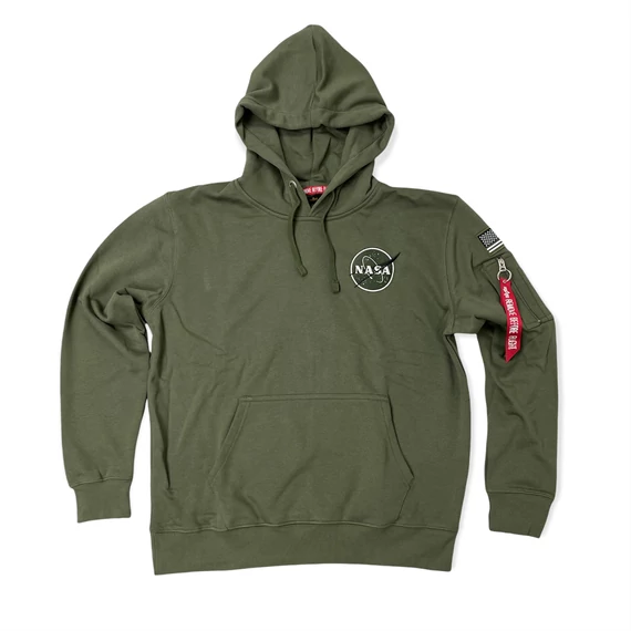 Space Shuttle Hoody - dark olive