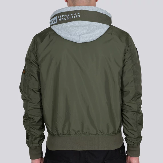 MA-1 TT Hood Custom - dark olive