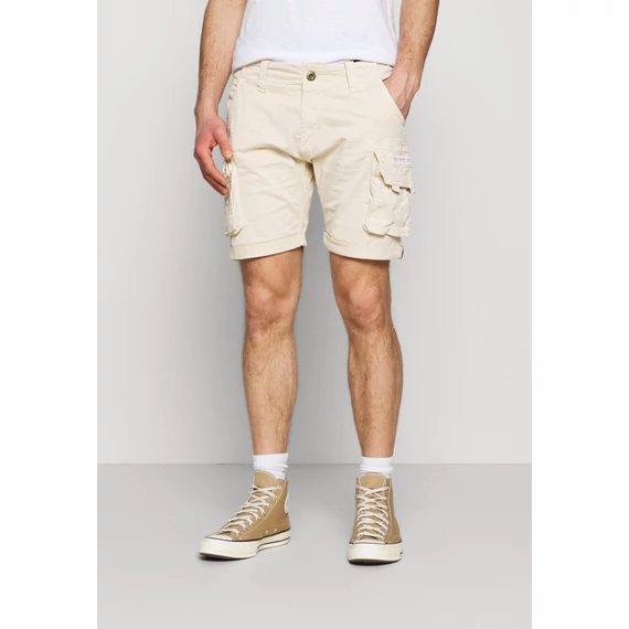 CREW SHORT - jet stream white