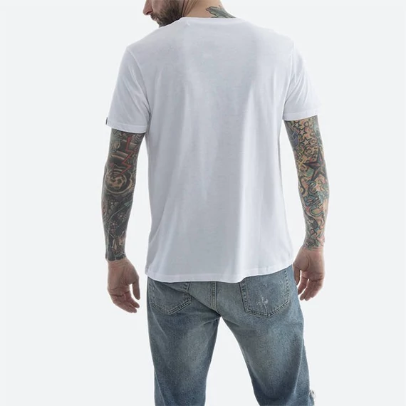 Basic T Reflective Print - white