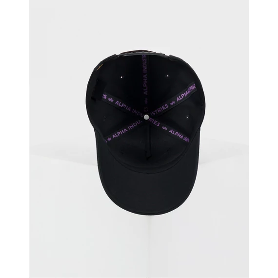 Alpha Cap - black/dark magenta