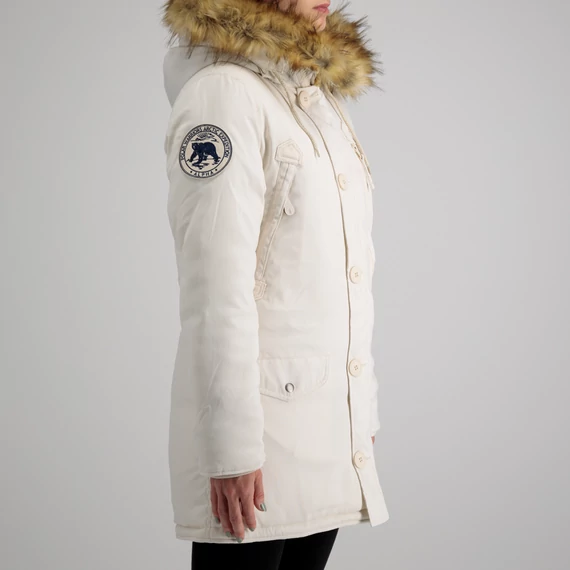 Polar Jacket Woman - jet stream white