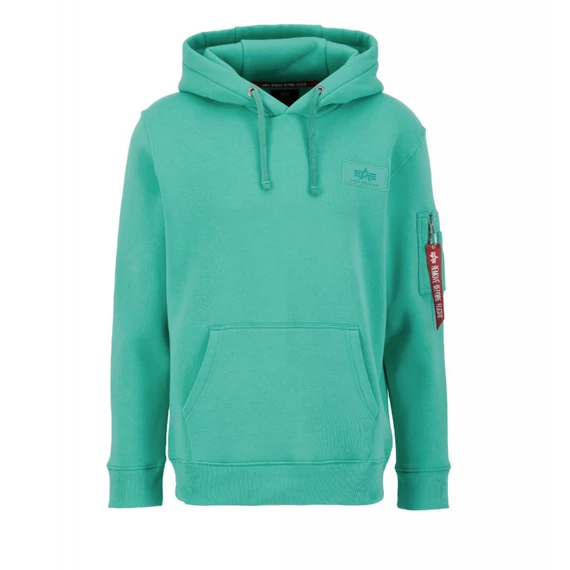 Back Print Hoody - atomic green