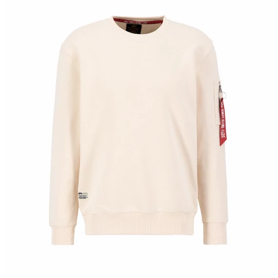 USN Blood Chit Sweater - jet stream white