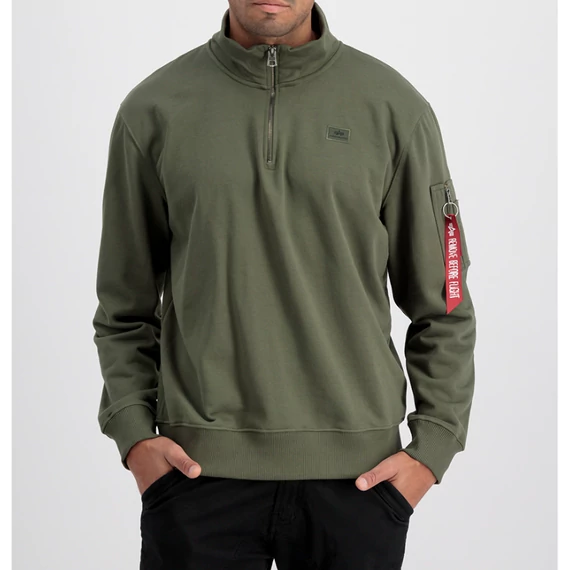 X-Fit Half Zip Sweater - dark green