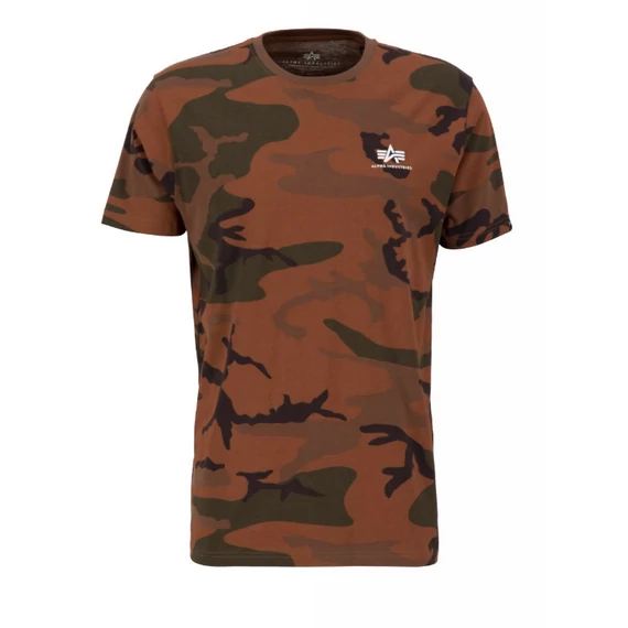 Backprint T Camo - burned camo