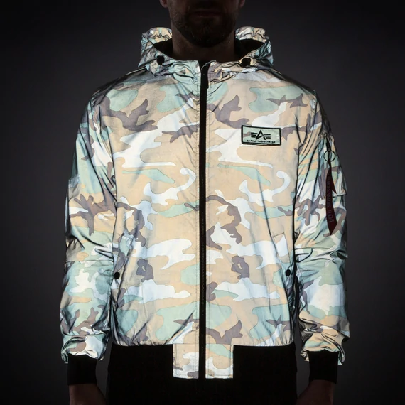 MA-1 LW Hooded Reflective Camo - woodcamo65