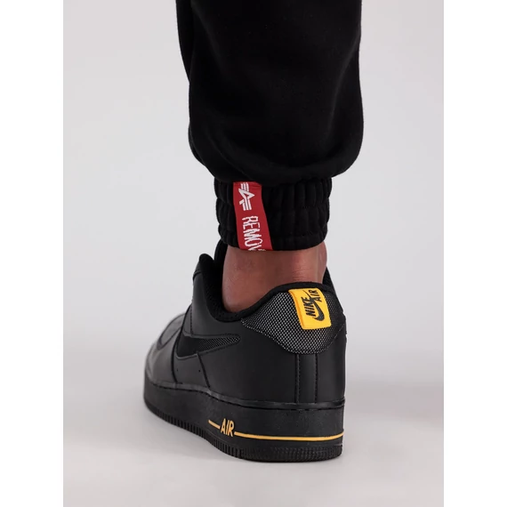 Sweat Nylon Cargo Jogger - black