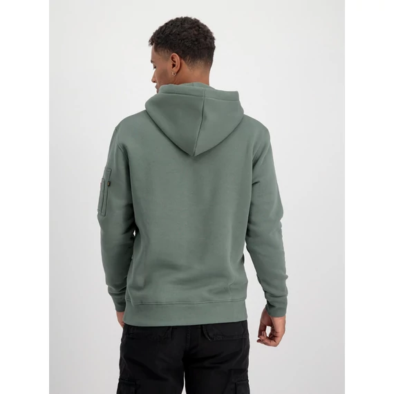 AI Reflective Hoody - vintage green