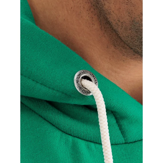 Recycled Label Hoody - jungle green