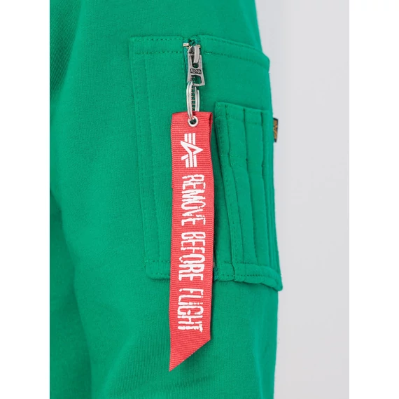 Recycled Label Hoody - jungle green