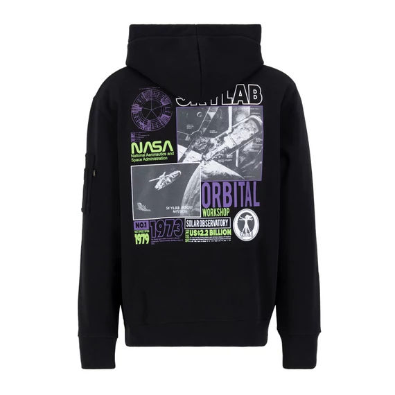 Skylab NASA Hoody - black/green