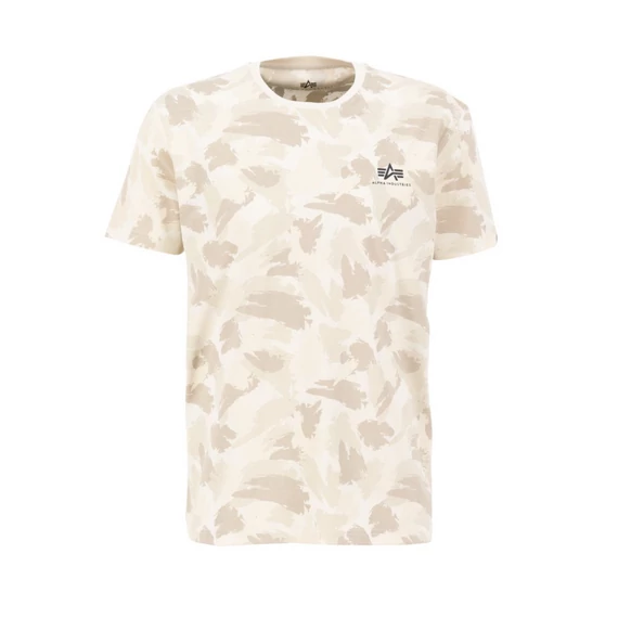 Backprint T Camo - sand camo