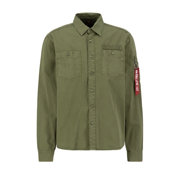 Air Force EMB Shirt - dark olive