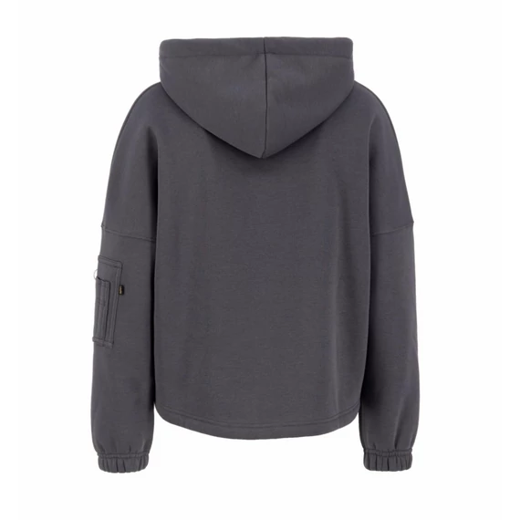 X-Fit Label OS Hoody Woman - vintage grey